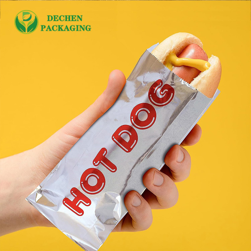 Aluminium Foil Hot Food Delivery Bags for Kebabs